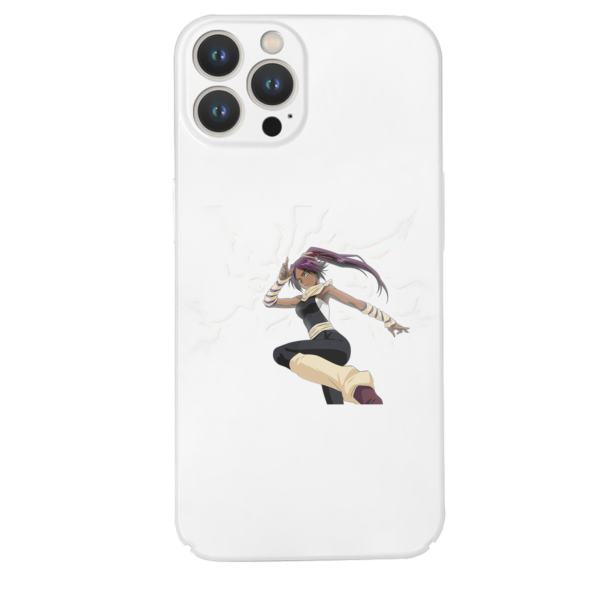 （画像用） ブリーチ 四楓院 夜一（しほういん よるいち） BLEACH Shihouin Yoruichi 【iPhone 14シリーズ対応】ハードケース